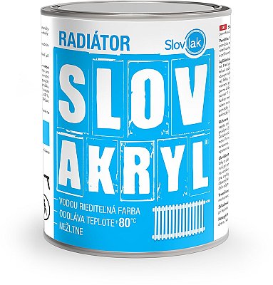 Slovakryl na radiator slon. kosť 0,75 kg
