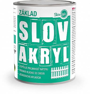 Slovakryl extra základ 0.75kg